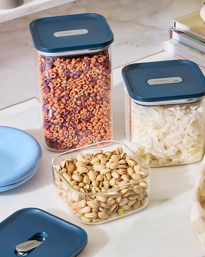 Caraway 13-Piece Glass Airtight Food Storage Containers with Lids