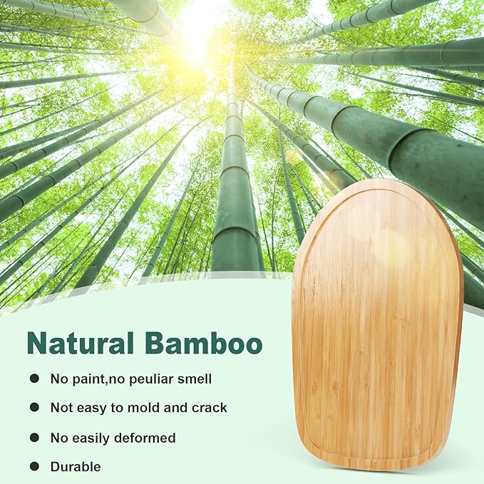 GuanQiao Food-Grade Bamboo Slider for KitchenAid 4.5-5 Qt Tilt Head Mixer