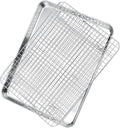 P&P CHEF 17.5 Inch Baking Sheet Pan and Cooking Rack - 2 Pieces