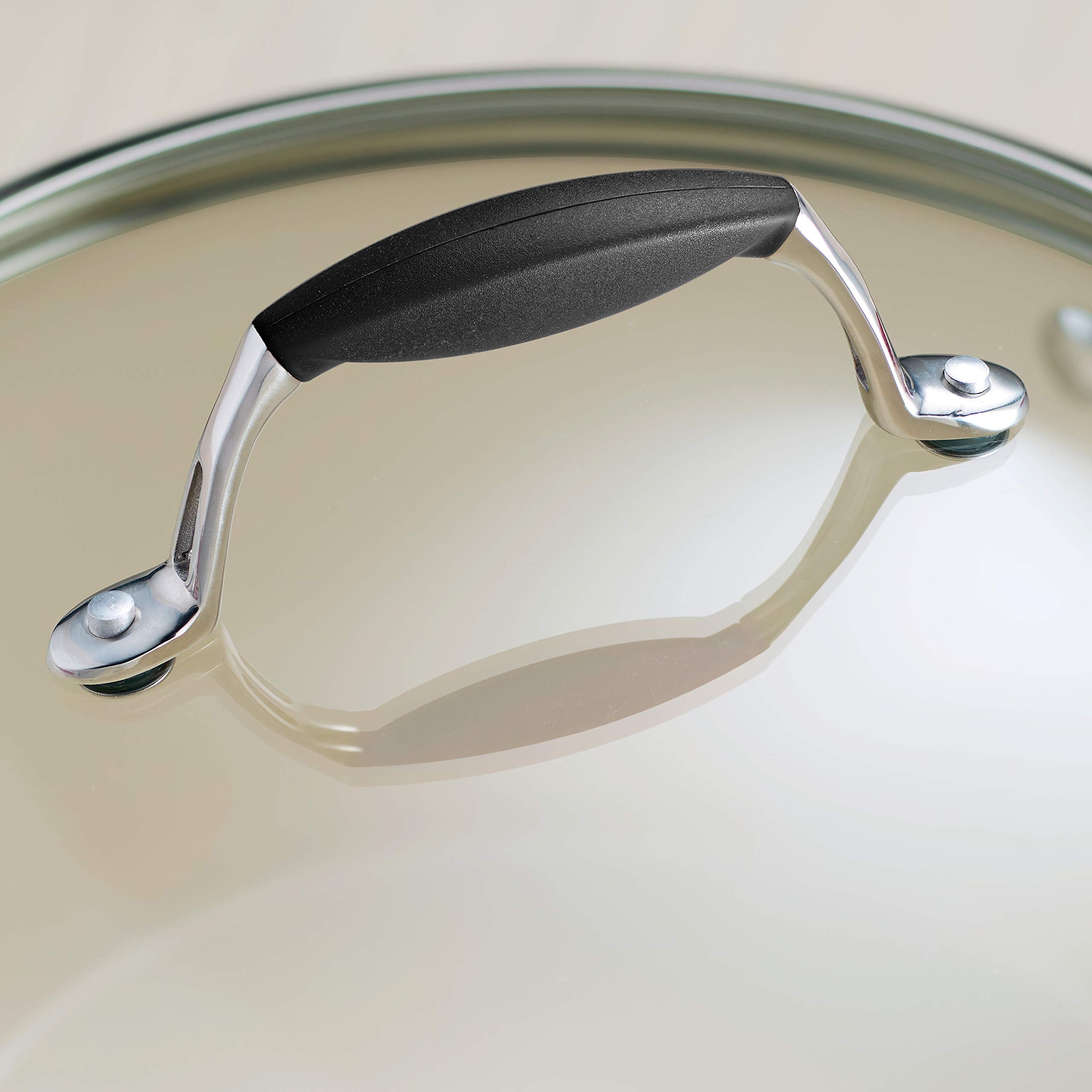 Tramontina Ceramica Deluxe 3-Quart Sauce Pan with Glass Lid