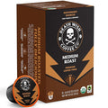 Death Wish Coffee Medium Roast Single Serve Coffee Pods, Organic, 10 Count
