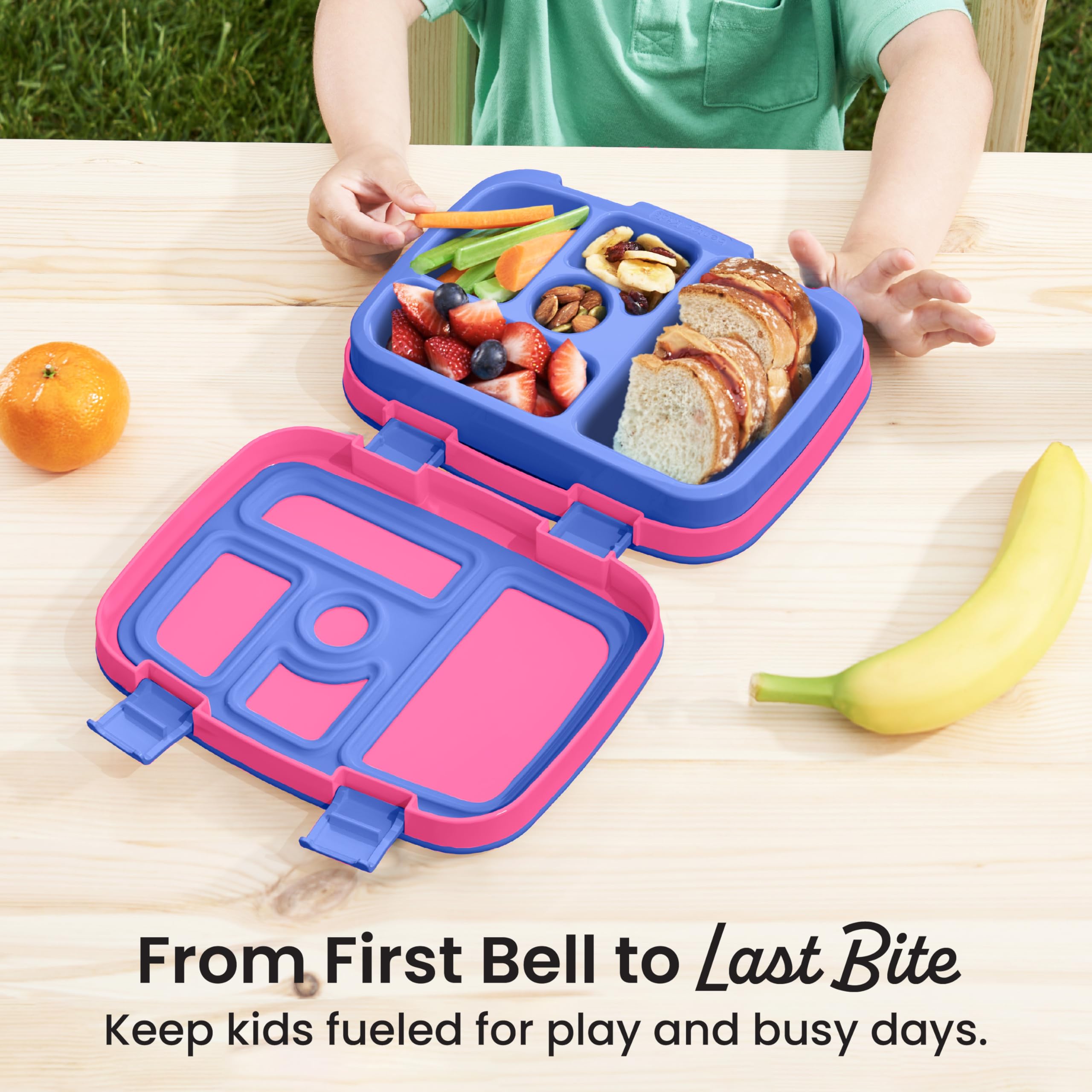 Bentgo Kids Bento-Style 5-Compartment Leak-Proof Lunch Box