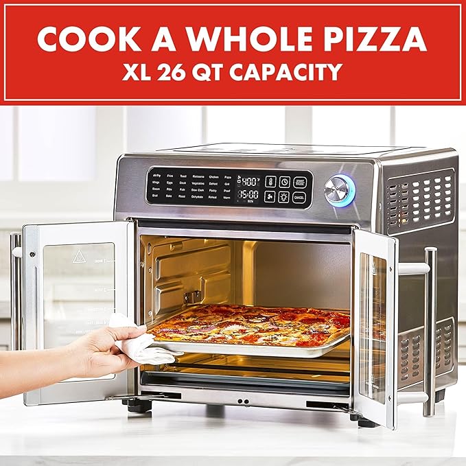 Emeril Lagasse 26QT French Door Multi-Function Air Fryer Toaster Oven