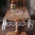 Artbloss Clear Table Cover Protector PVC Oil Proof Table Cloth, 60" x 84"