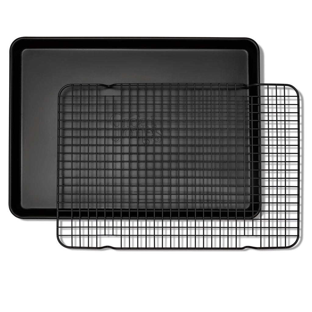 Great Jones Non Stick Wire Cooling Rack (Pepper) – Fits Quarter Sheet