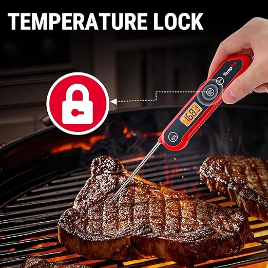 TempPro TempSwift 1 Sec Meat Thermometer Digital for Kitchen Cooking Food