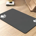 PADOOR Pet Feeding Mat-Absorbent Dog Mat for Food and Water Bowl-No Stains Easy Clean Dog Food Mat-Quick Dry Water Dispenser-Puppy Supplies Accessories