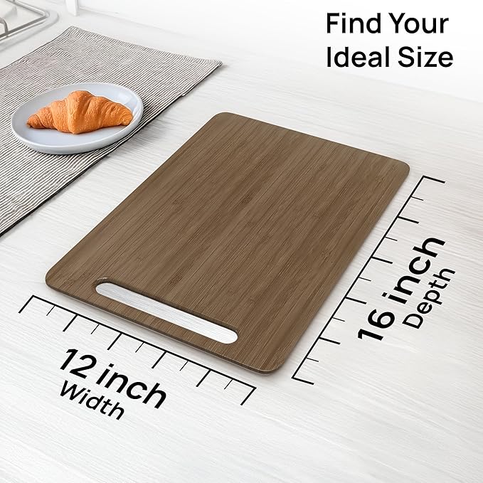 Ibyx Appliance Slider, Sliding Tray for Coffee Maker, 12 x 16 in, Brown