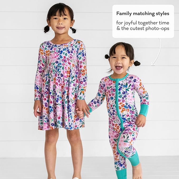 Little Sleepies Baby Pajamas, Sweet Pea, 2T