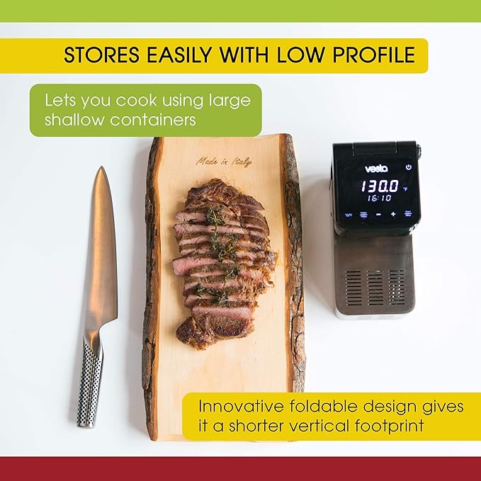 Vesta Precision Sous Vide Cooker, 30L Capacity, WiFi App Control