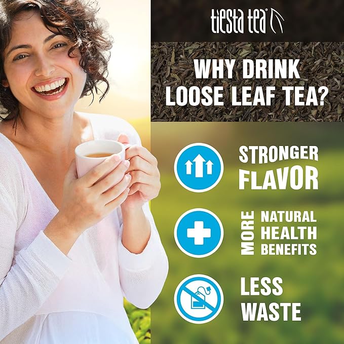 Tiesta Tea - Ginger Sweet Peach Cold Brew Tea, Loose Leaf