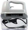 Cuisinart Power Advantage Plus 9-Speed Hand Mixer, 220W-Motor Hand Blender Electric Mixer with 9 Speed Settings, XL Dishwasher-Safe Beaters, 3 Low Mixing Speeds, Storage Case, Cool Grey