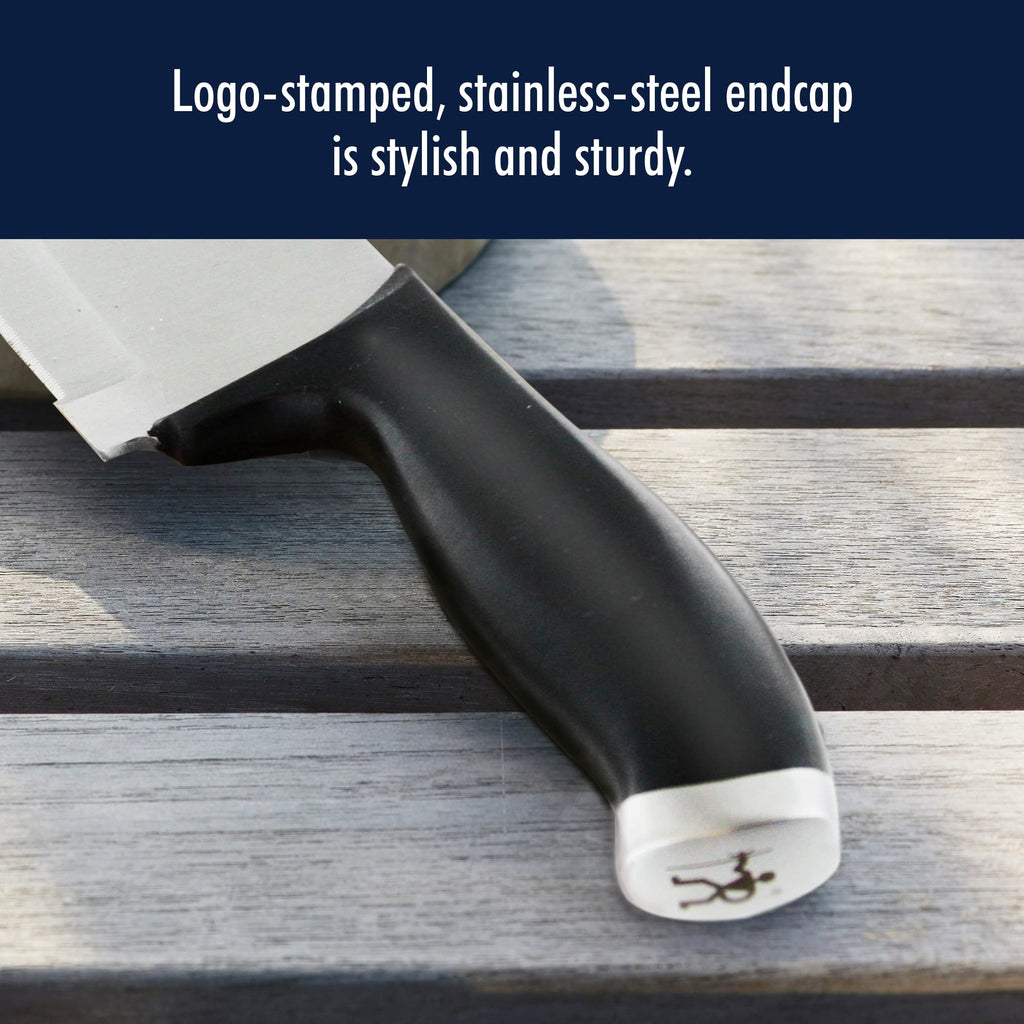 HENCKELS Silvercap Razor-Sharp 3-inch Paring Knife, German Engineered Informed by 100+ Years of Mastery