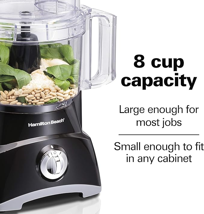 Hamilton Beach 8 Cup Food Processor & Vegetable Chopper