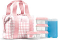 Fit & Fresh Remi Neoprene Lunch Bag for Women w/Ice Pack & Containers