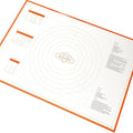 BakeitFun Silicone Pastry Mat X-Large 29.5 x 20.5 Inches, Nonstick Dough Rolling Mat with Measurement Markings, Heat Resistant to 450°F, BPA Free, Dishwasher Safe Baking Mat