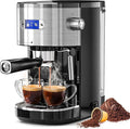 Kismile Stainless Steel 20 Bar Espresso Machine for Home Latte Cappuccino