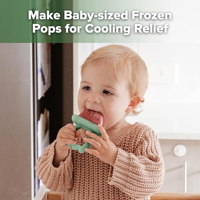 Haakaa Breastmilk Popsicle Mold for Babies, Frozen Breast Milk Teether