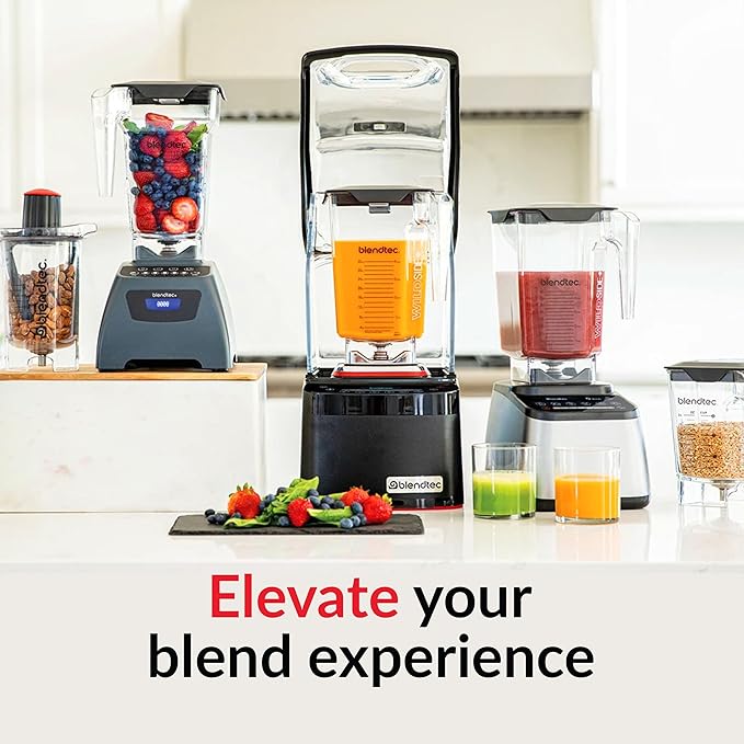 Blendtec Total Blender Classic (Black) & 75oz* FourSide Jar