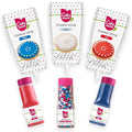 Cake Mate 4th of July Dot Cake Decorating Kit – Red & Blue Decorating Sugar, Red, White & Blue Sprinkles & Cookie Icing for Patriotic Cakes, Cupcakes, Cookies & Desserts