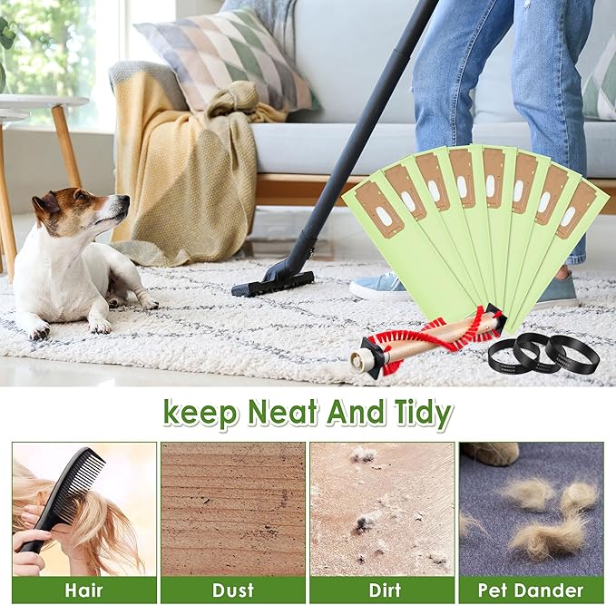 Landhoow 12 Pcs Vacuum Replacement Kit, Compatible with Oreck XL