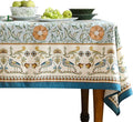 patdrea Vintage French Linen Tablecloth,Rectangular,118"x67"-Wensel