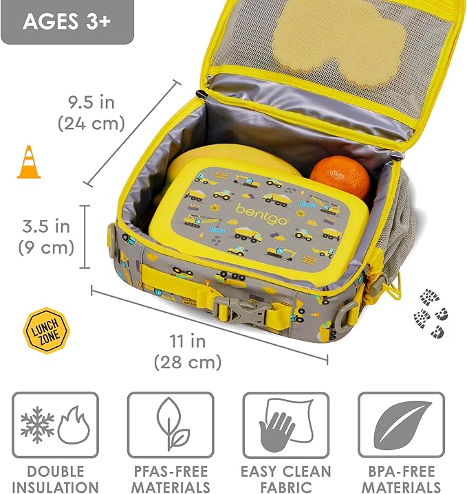 Bentgo Kids Prints Double-Insulated Reusable Lunch Bag