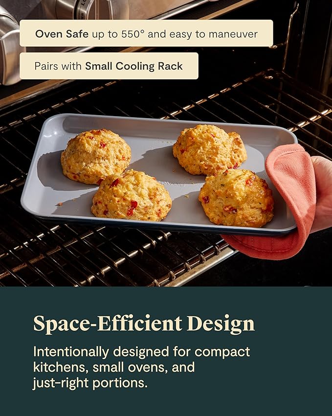 Caraway Non-Stick Ceramic Small Baking Sheet Duo