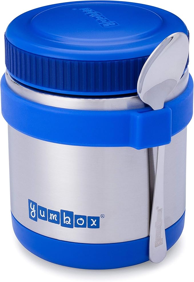Yumbox Zuppa 14oz Thermal Food Jar, Triple Insulated, Neptune Blue