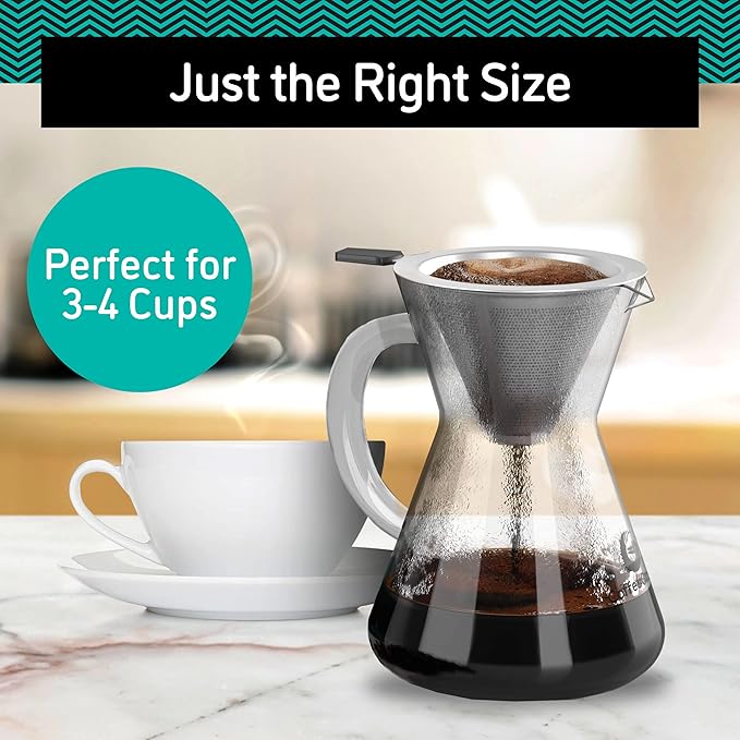 Coffee Gator Pour Over Coffee Maker - 14oz