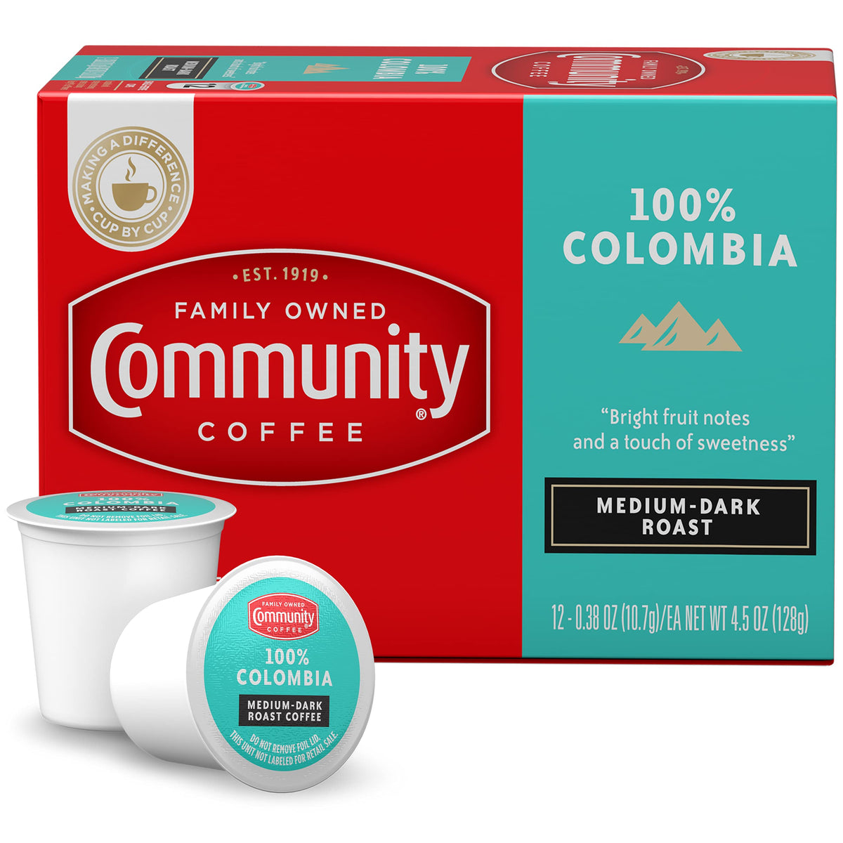 Community Coffee Grandma's Sugar Cookie Keurig K-Cup Pods, Limited Edition Holiday Flavor, Natural Ingredients, 10 Count (Pack of 1)