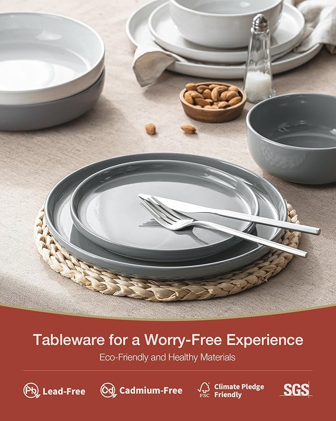 Famiware Milkyway 16-Piece Dinnerware Set with Mugs, Multi-color