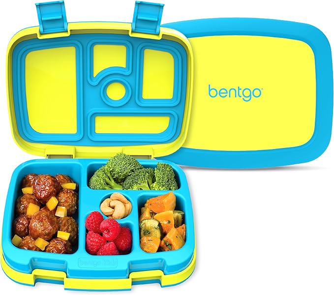 Bentgo Kids Bento-Style 5-Compartment Leak-Proof Lunch Box