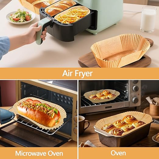 150 Pack 9x5 Inch Loaf Pan Liners, Non-Stick Parchment Paper Liners