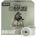 Black Rifle Coffee Company Fur Missile Medium Roast Coffee Pods – 100% Arabica, Tasting Notes of Walnut, Brown Sugar & Guava – Single Serve K-Cup Compatible, 88 Count