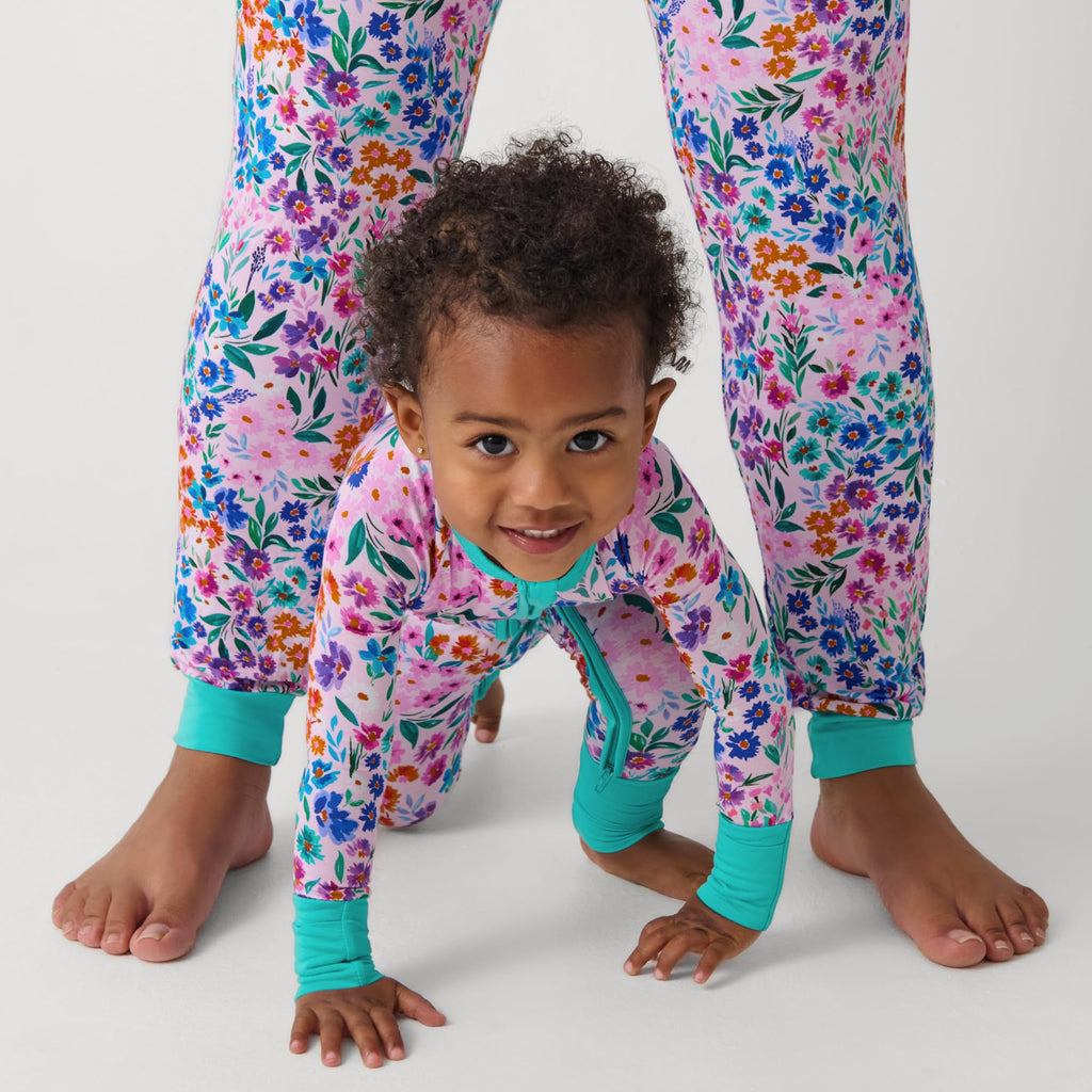 Little Sleepies Baby Pajamas, Sweet Pea, Newborn