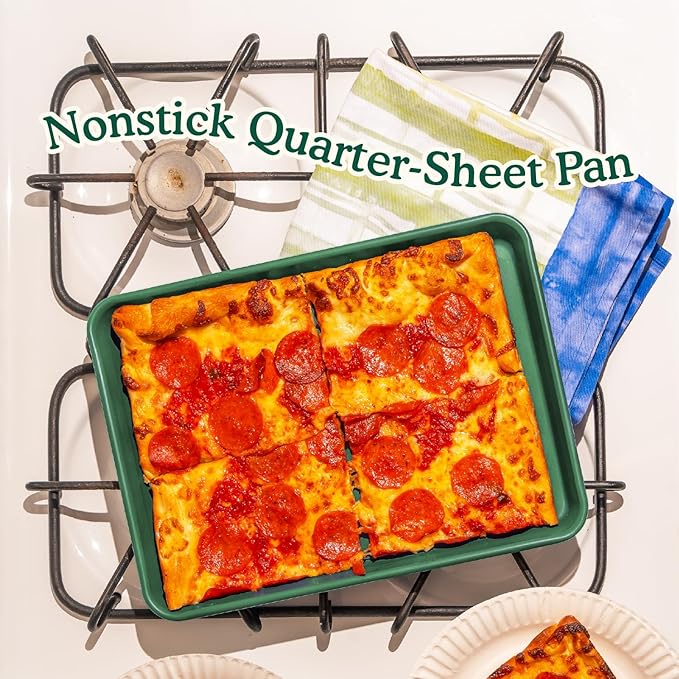 Great Jones Nonstick & Non Toxic Quarter Sheet Pan 13.5" x 9.5" (Blueberry)