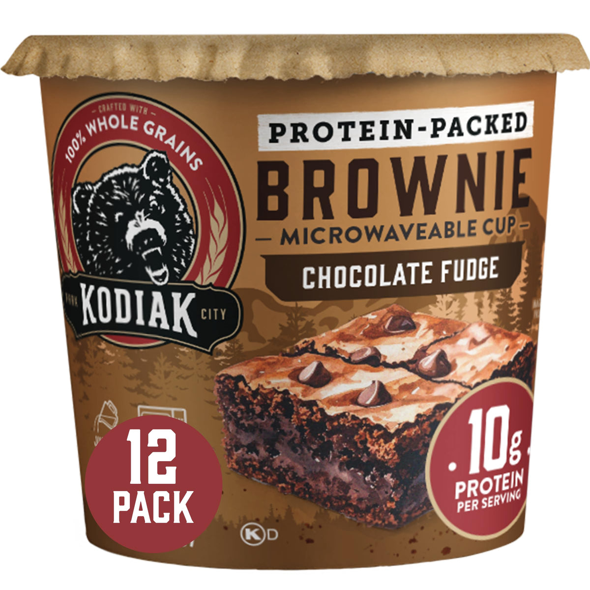 Kodiak Cakes Minute Muffins, Mountain Blueberry, 2.29 Ounce (Pack of 12) (Packaging May Vary)