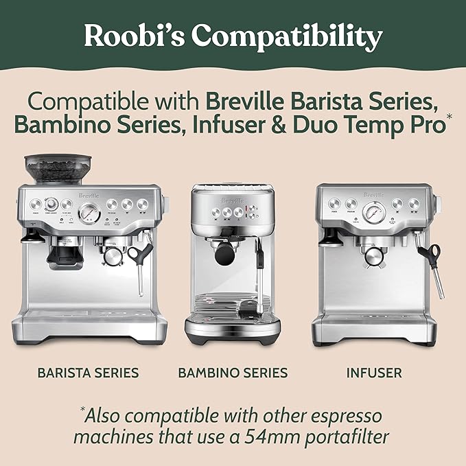 Roobi Espresso Cleaning Disc Compatible with Breville