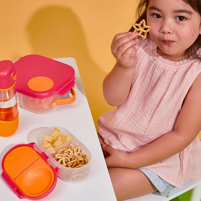 b.box Snack Box, Snack Containers for Kids, Kids Lunch Box, Toddler Snacks