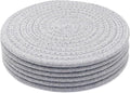 KITLAB 8 Inch Trivets for Hot Dishes, Hot Pots and Pans, 6 Pcs