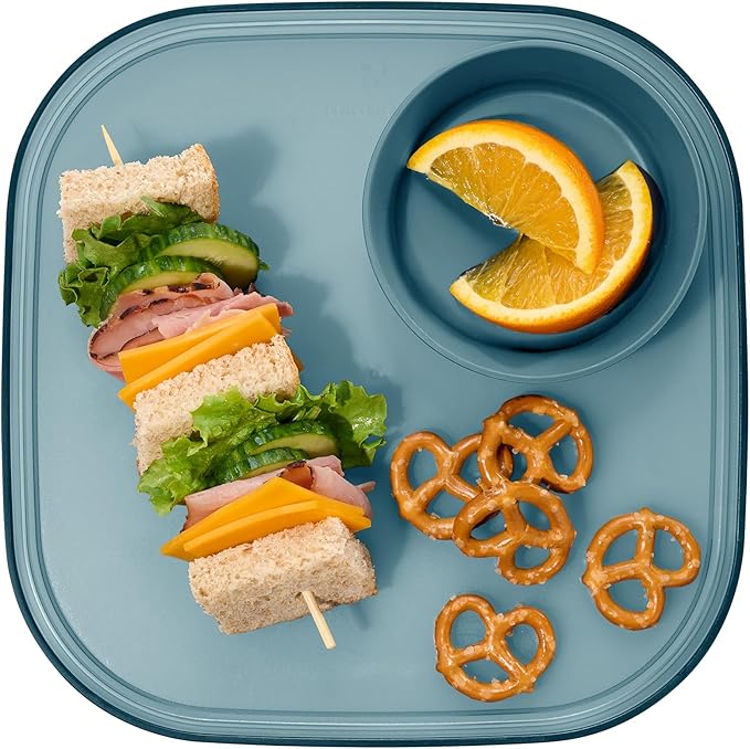 madesmart Dipware Dinner Plate, Midnight