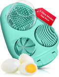 Egg Slicer for Hard Boiled Eggs - 3 Slice Modes Egg Cutter, Dicer, Chopper