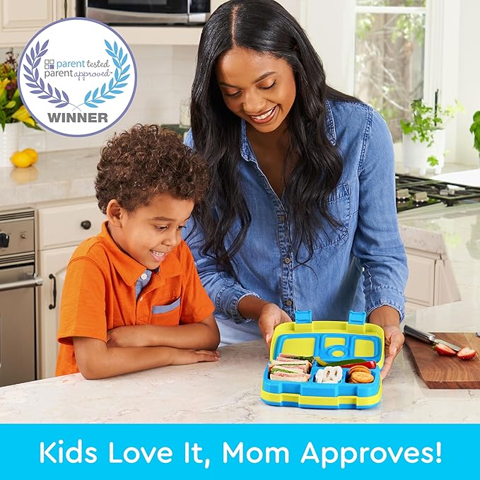 Bentgo Kids Bento-Style 5-Compartment Leak-Proof Lunch Box
