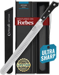 Cutluxe Brisket Knife, 12" Carving & Slicing Knife for Meat & BBQ