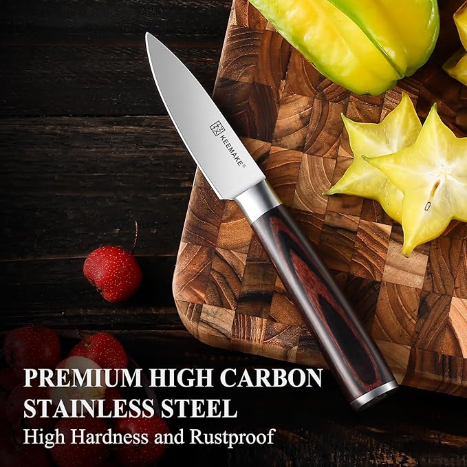 KEEMAKE 9 Inch Bread Knife for Homemade Bread, Serrated Sourdough Knife