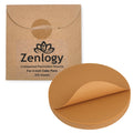 Zenlogy 12-Inch Parchment Paper Rounds, 100 Sheets, Unbleached, Pre-Cut
