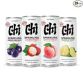 CHI FOREST 4 Flavors Pack Sparkling Water, Lychee, Peach, Grape, Pomelo
