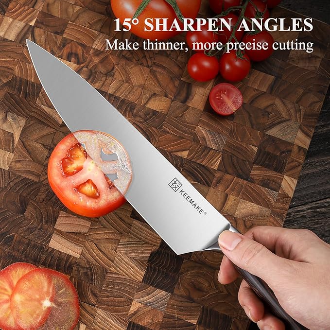 10" Damascus Chef Knife, Ultra Sharp 10° Edge Japanese VG10 Kiritsuke Kitchen Knife with Ash Sheath, 67 Layers Hand Forged Hammered Cooking Knife for Meat, Vegetable & Fruit, Camping & BBQ Gift