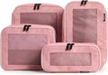Aerotrunk Compression Packing Cubes for Travel, 4-Pack, Pink